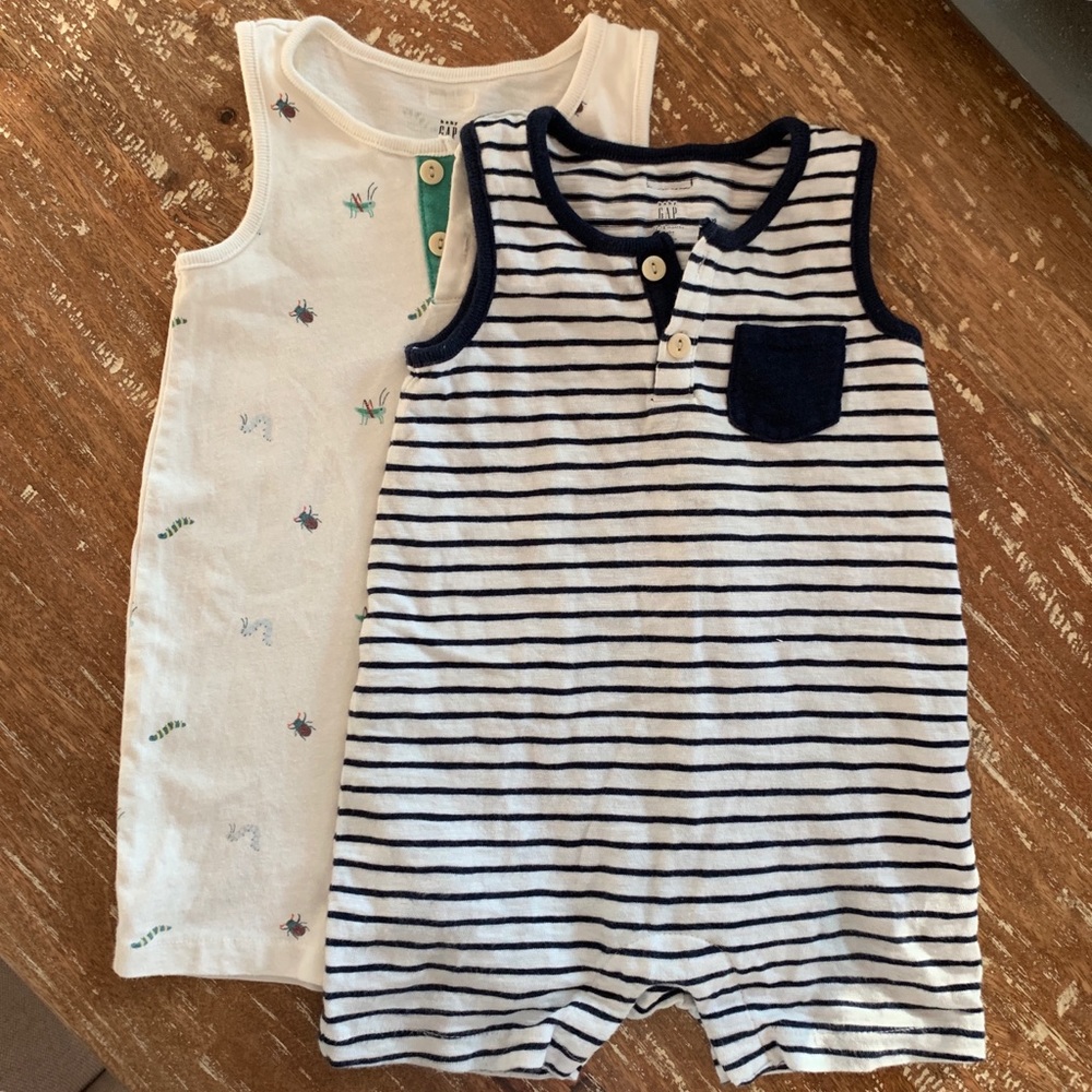 Gap romper set 12-18m